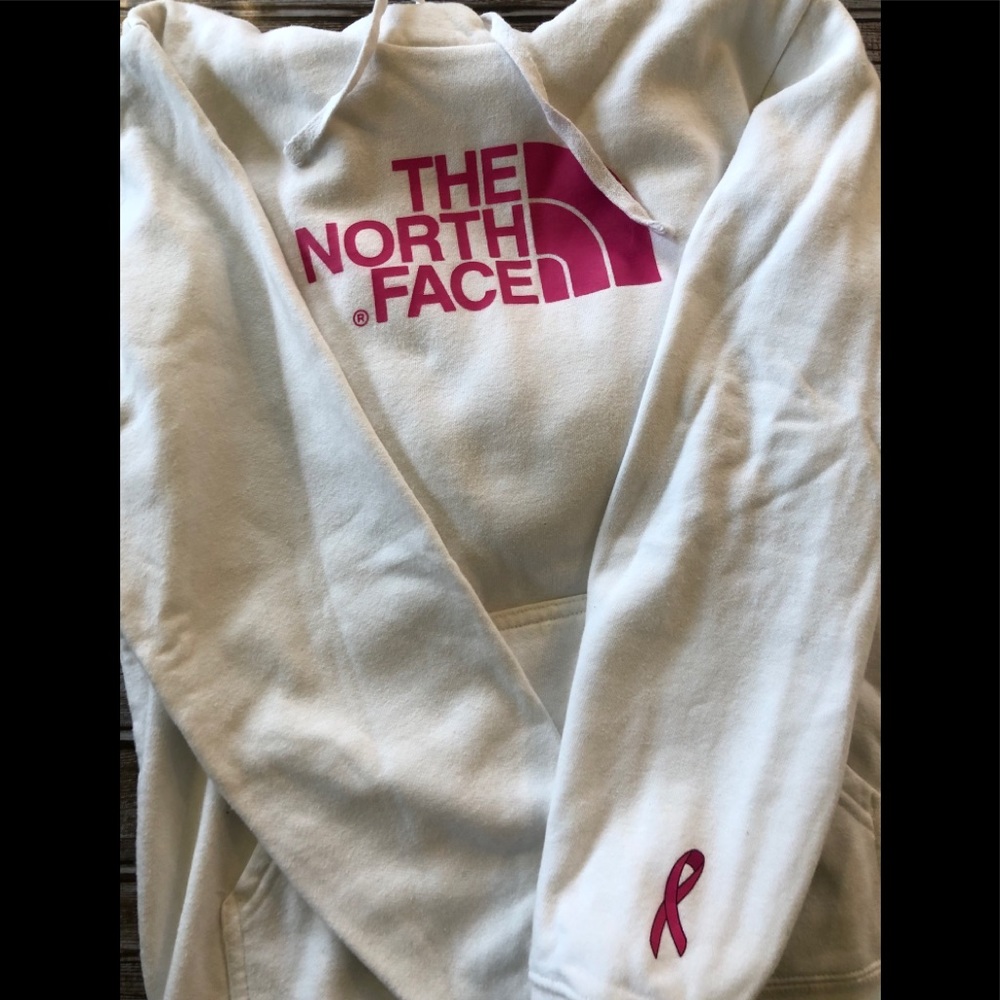 The North Face sweatshirt